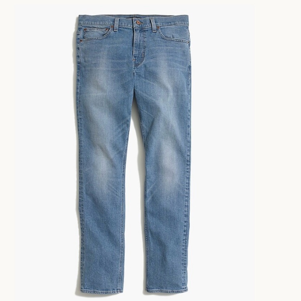 J Crew Men’s Straight Leg Jeans with Flex